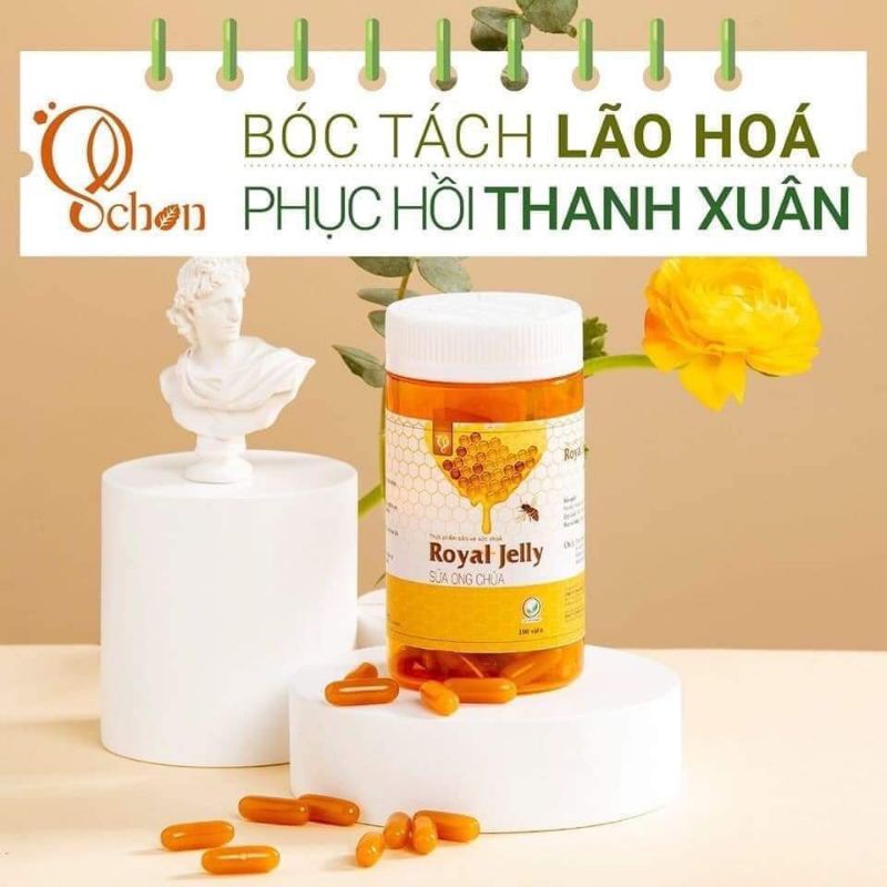 Viên uống sữa ong chúa schon royal jelly chính hãng - ảnh sản phẩm 1