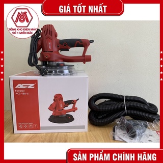 Máy chà nhám tường, đánh bóng tường làm sơn bả có đèn soi - Hàng cao cấp chính hãng -  ACZ 180-5