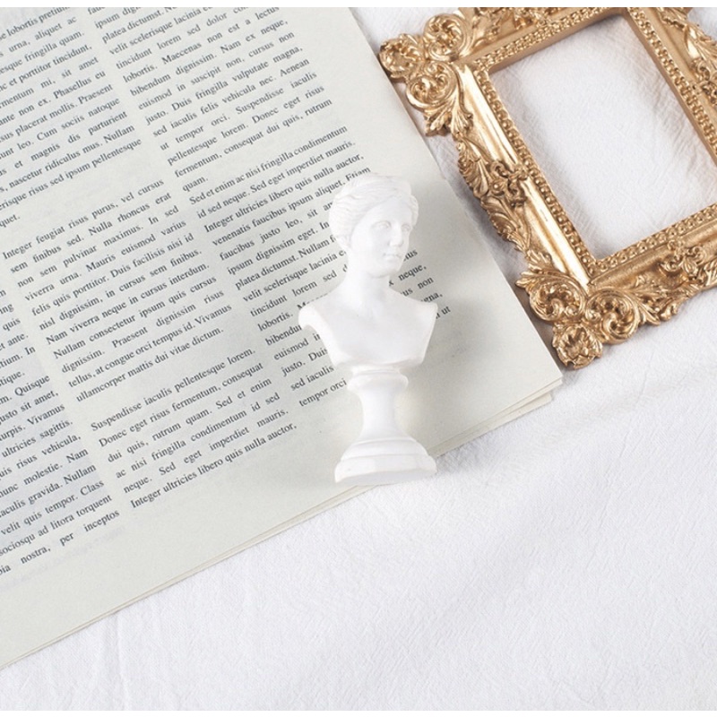 Tượng cổ đại decor trang trí chụp ảnh, Trụ La Mã Thần Thoại mini