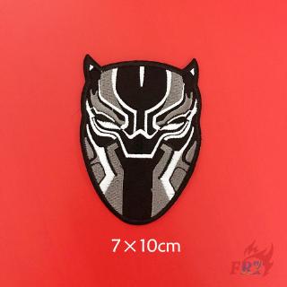 ☸ Marvel - Black Panther Patch ☸ 1Pc Diy Sew on Iron on Patch（Marvel - Series 08）