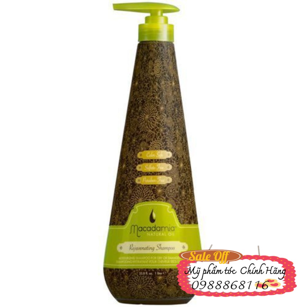 Dầu gội trẻ hóa tóc Macadamia siêu mượt Cao cấp