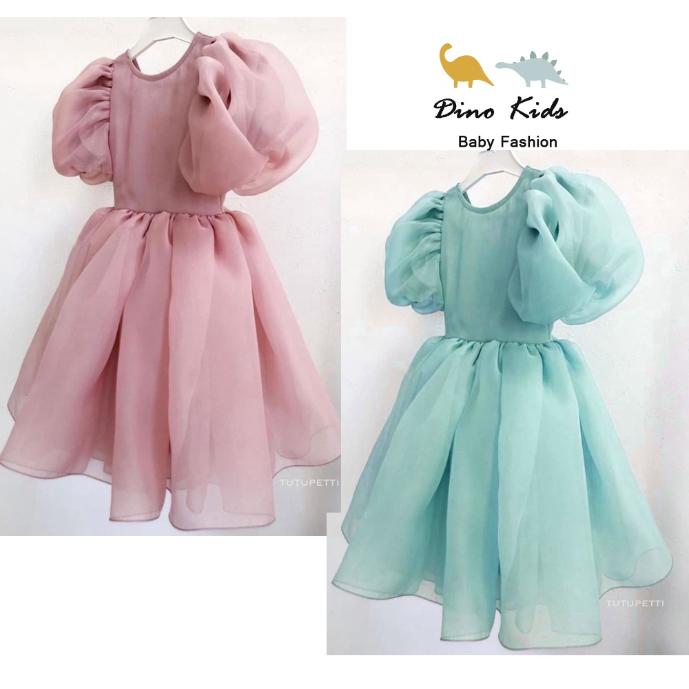 Váy Công Chúa  2 màu pastel bé gái