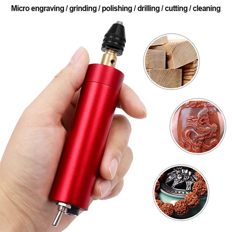 1 Bút Mini Không Dây Dùng Làm Đồ Gỗ / Kính / Kim Loại / Kim Loại / Khoan Điện USB DIY