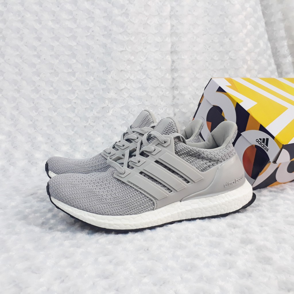 GIÀY CẶP NAM NỮ ADIDAS ULTRA BOOST 4.0 GREY | Shopee Việt Nam