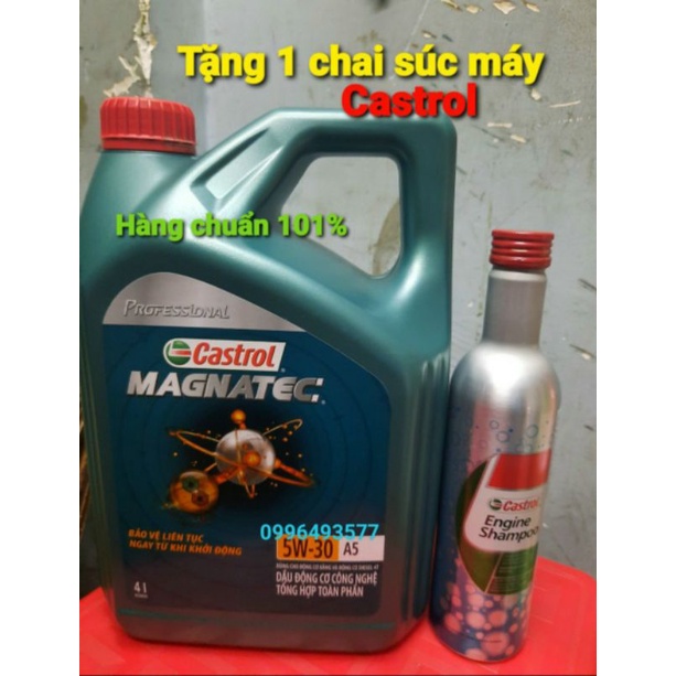 Dầu nhớt Castrol 5w30 Chính hãng 4L