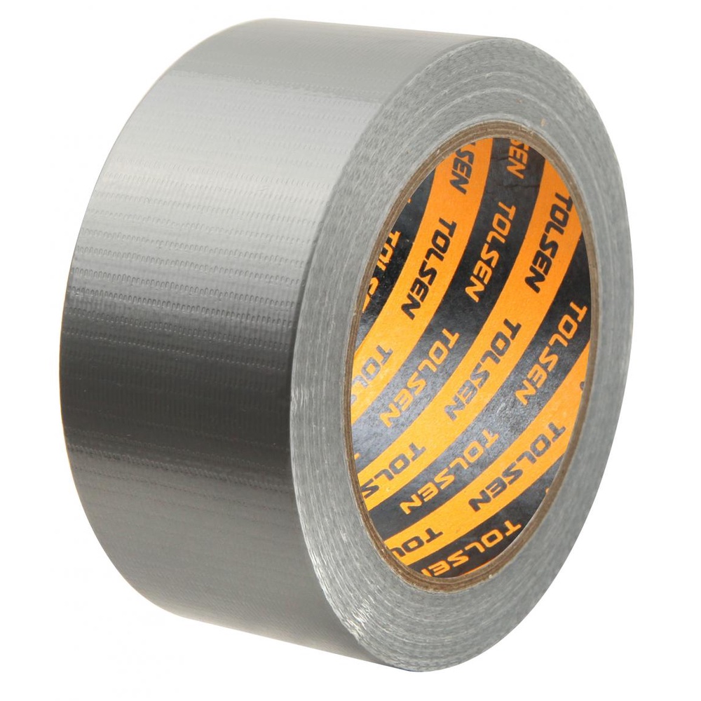 BĂNG KEO VẢI DUCT TAPE - SIÊU DÍNH 25m, 50m TOLSEN 50281, 50282 - HÀNH CHÍNH HÃNG