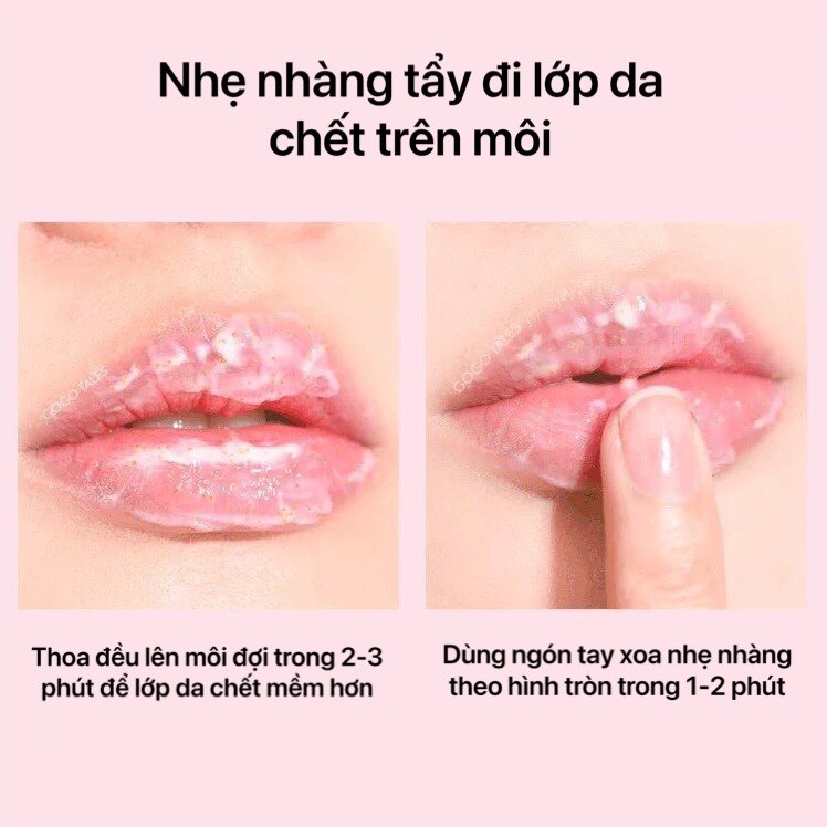 Tẩy da chết môi GOGO TALES Honeypot Nourishment Lip Scrub mướt mịn mềm môi GT255 GOGO78 | BigBuy360 - bigbuy360.vn
