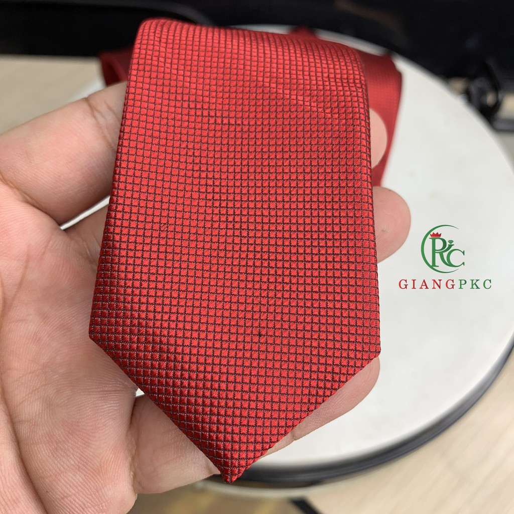 Cà vạt nam 5cm vải gân kiều dáng hàn quốc Giangpkc36