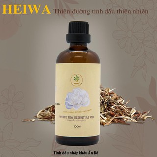 [CHAI LỚN- GIẢM GIÁ]Tinh dầu Trà Trắng 100ML nguyên chất thương hiệu HEIWA nhập khẩu Ấn Độ -HN