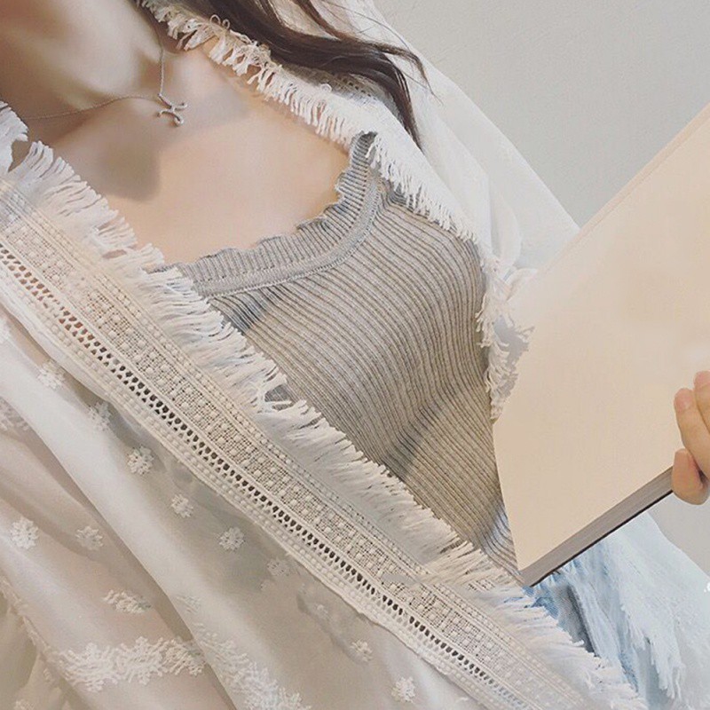 Áo khoác trang trí thêu phong cách Cardigan dáng rộng cho nữ | BigBuy360 - bigbuy360.vn
