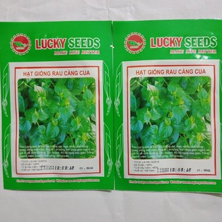Hạt giống rau càng cua 0.5gr dễ trồng ăn ngon