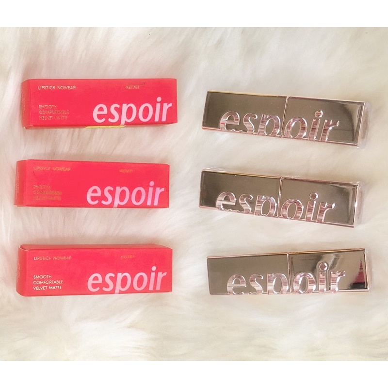 Son thỏi Espoir Lipstick Nowear Velvet