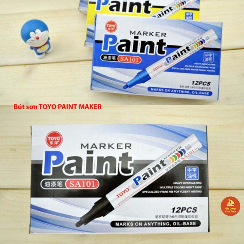 Bút sơn vẽ lốp, vẽ đế giày mực vĩnh viễn chống nước Tokyo paint marker