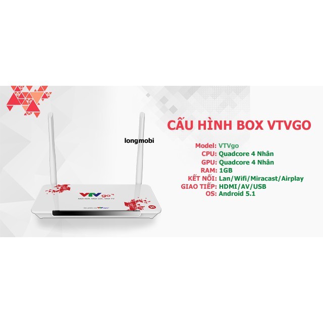 Đầu thu VTV go xem tivi Full HD