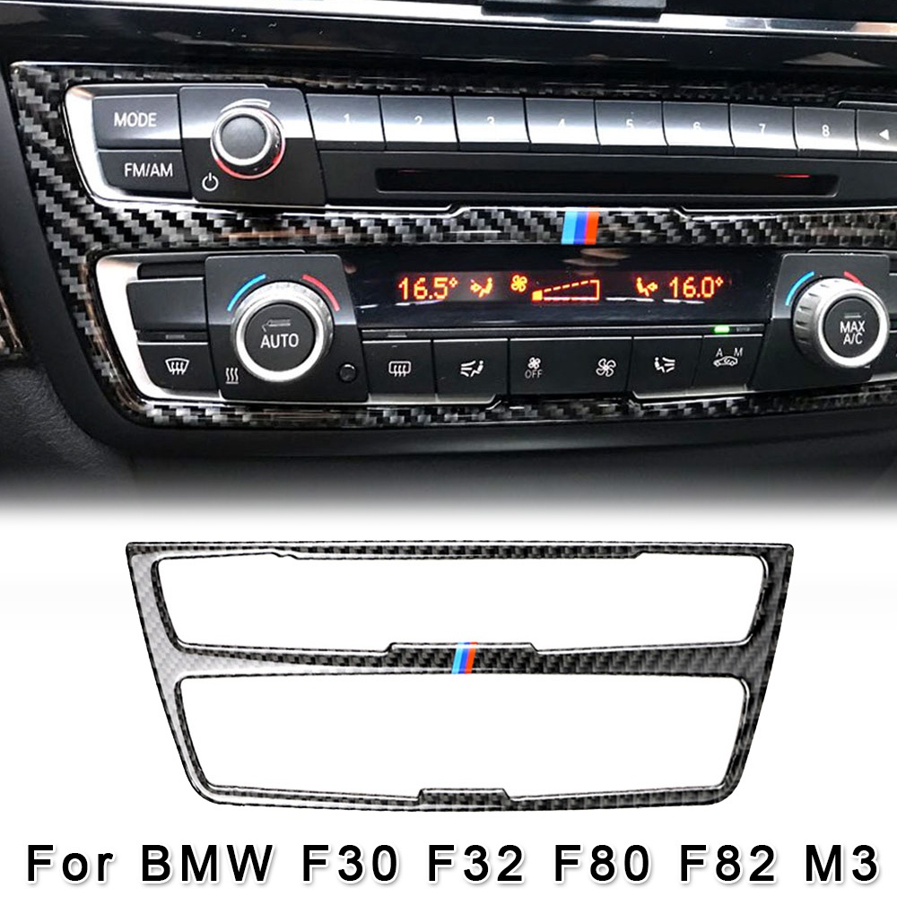 Miếng Dán Trang Trí Cho Đầu CD/AC Của Xe Hơi BMW F30 F32 F80 F82 M3