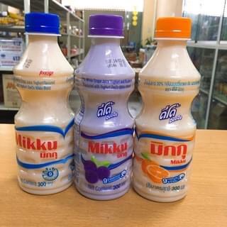 Nội địa thái 1 chai sữa chua lên men mikku thái lan 300ml - ảnh sản phẩm 1