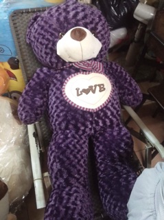 Gấu teddy khổ vải 1m5