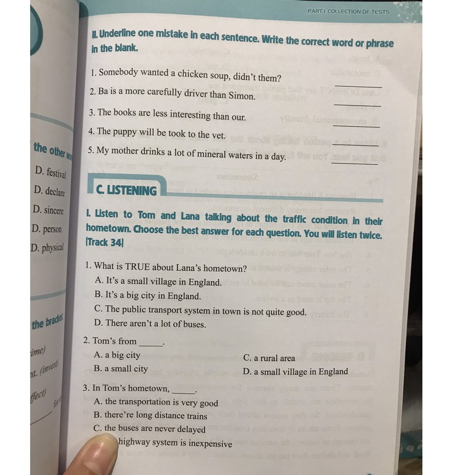 Sách - Bộ đề bồi dưỡng học sinh giỏi Tiếng Anh toàn diện lớp 7