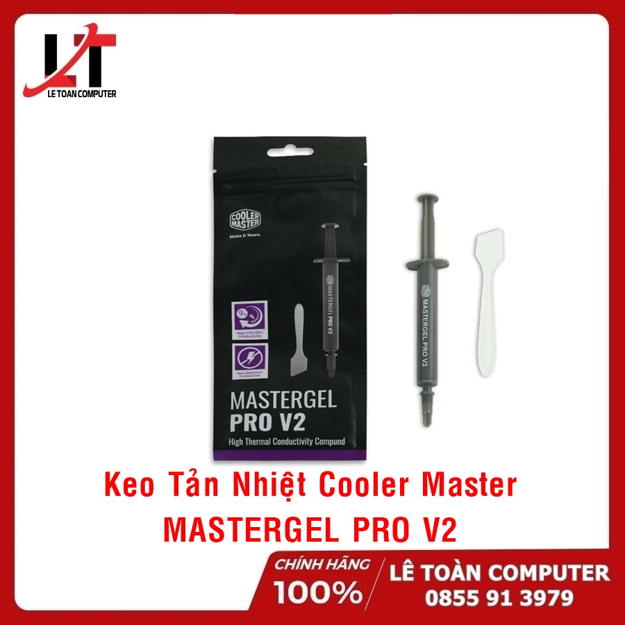 Keo Tản Nhiệt Cooler Master Mastergel Pro V2 - Hàng Chính Hãng