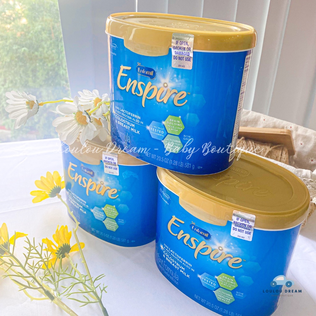 Sữa Enfamil Enspire Infant Formula Mỹ 581g/850g cho bé từ 0 - 12 tháng