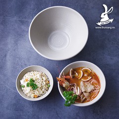 Tô ăn bún, phở màu Nâu Nhựa Melamine nhiều size lựa chọn