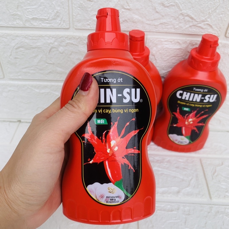 CHAI TƯƠNG ỚT CHINSU 500G