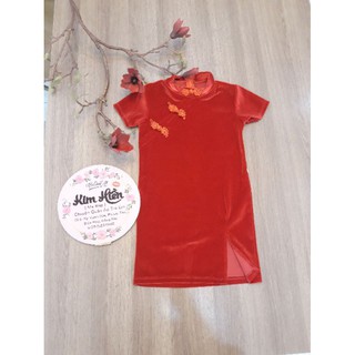sườn xám bé gái 9-22kg