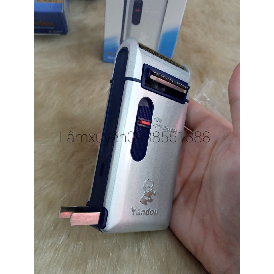 [Siêu Phẩm] Máy Cạo Râu Yandou SCW 301U Sử Dụng Sạc Pin  chuyên nghiệp thiết kế sang chảnh,hợp kim thép SANG -SỊN- MỊN