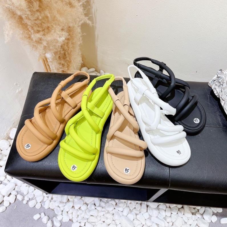 GIÀY SANDAL QUAI ỐNG HÀNG CHUẨN NHƯ HÌNH ĐẾ CAO 2 PHÂN