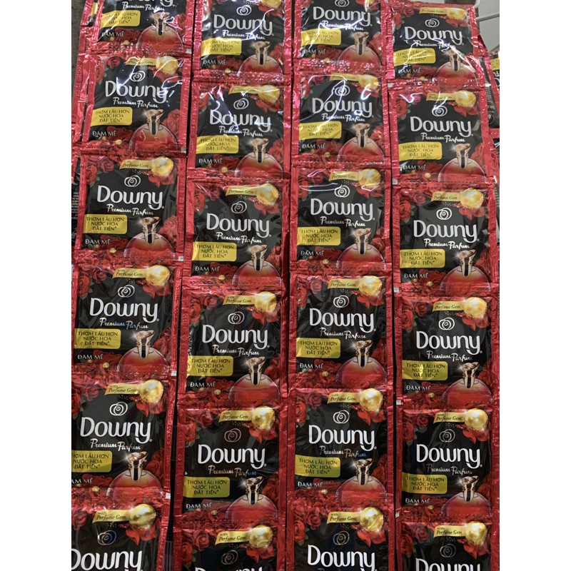 10 Gói Nước xả vải Downy Đam mê gói 20ml/ 1 gói