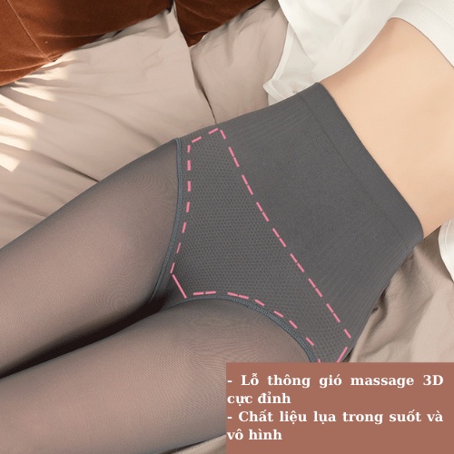 Quần tất 3D Zibeva nâng mông, gen bụng cao cấp sẵn 4 màu - QT00001