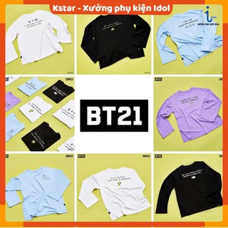 Áo SPAO tay dài nhân vật Bangtan official ( K4D )