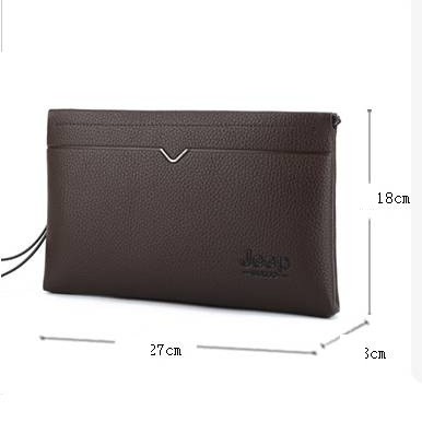 Bóp cầm tay da thật to đẹp