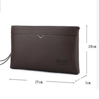 Bóp cầm tay da thật to đẹp