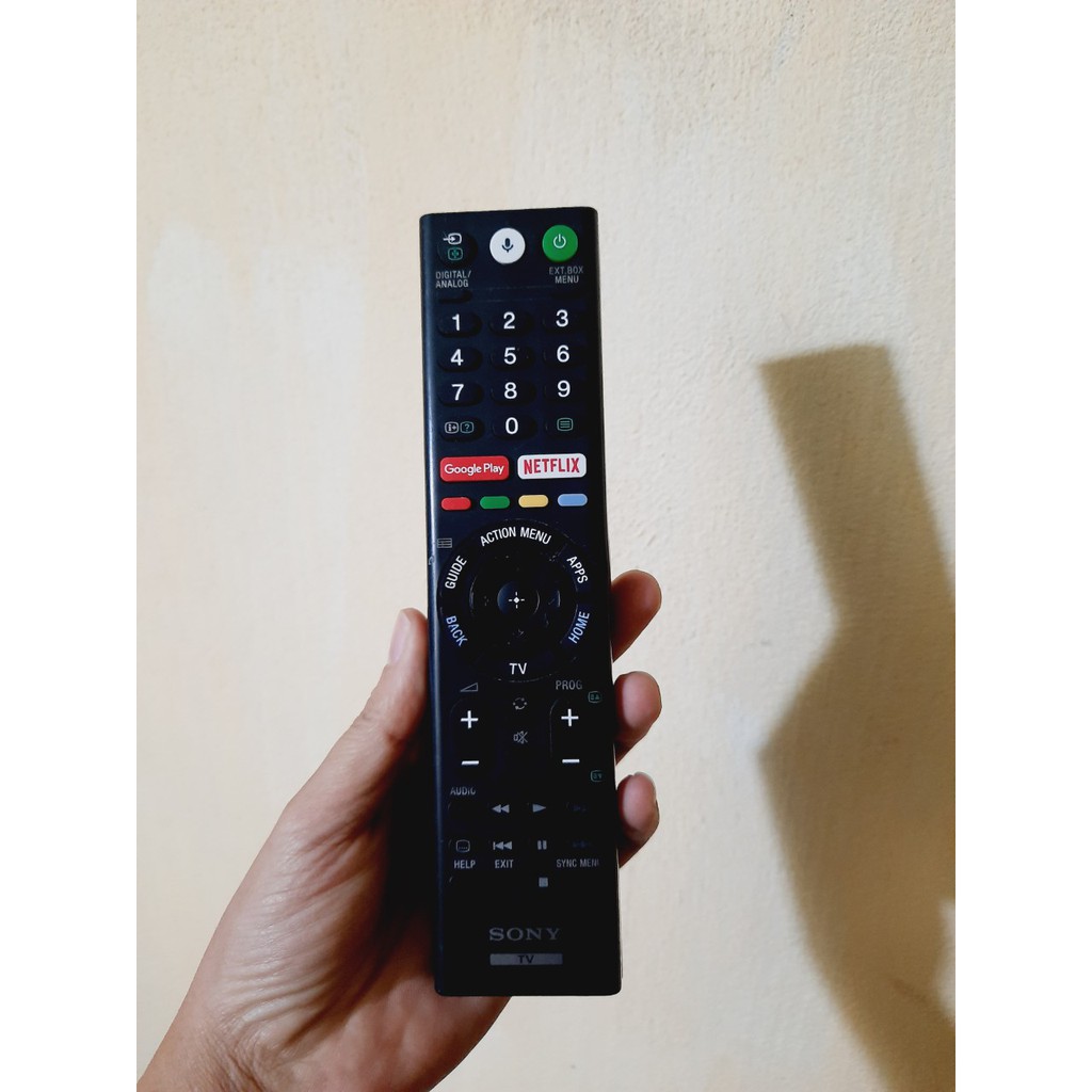 Remote Điều khiển tivi Sony giọng nói- Hàng chính hãng theo TV bóc máy còn rất mới-Bảo hành dài-Tặng kèm PIN