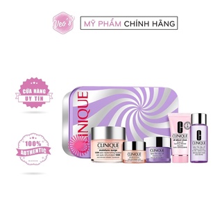 Bộ sản phẩm dưỡng da Clinique Clean Skin For The Win Set