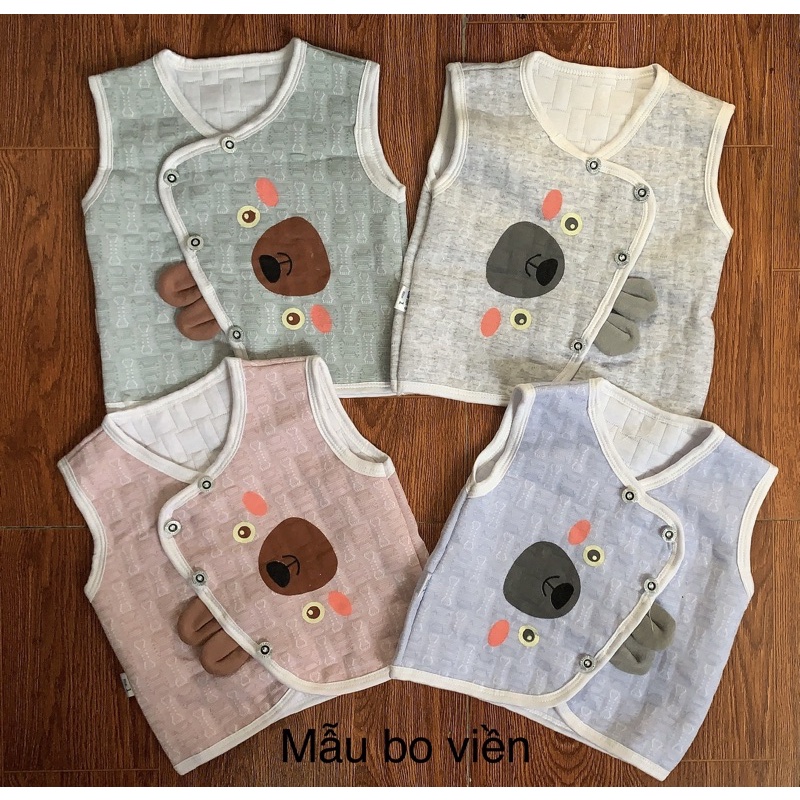 Áo gile nỉ xốp hàng xuất dư cho bé