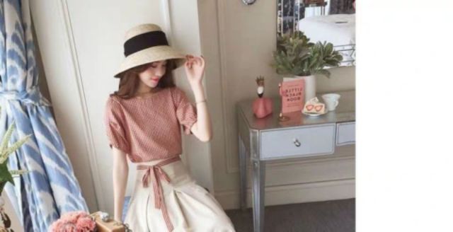 Set Áo Kẻ + Chân Váy siêu đẹp chỉ 259k, Hàng Quảng Châu bao rẻ đẹp shop uy tín shop uy tín | BigBuy360 - bigbuy360.vn