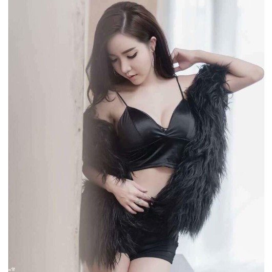 Áo ngực bra model satin phi bóng