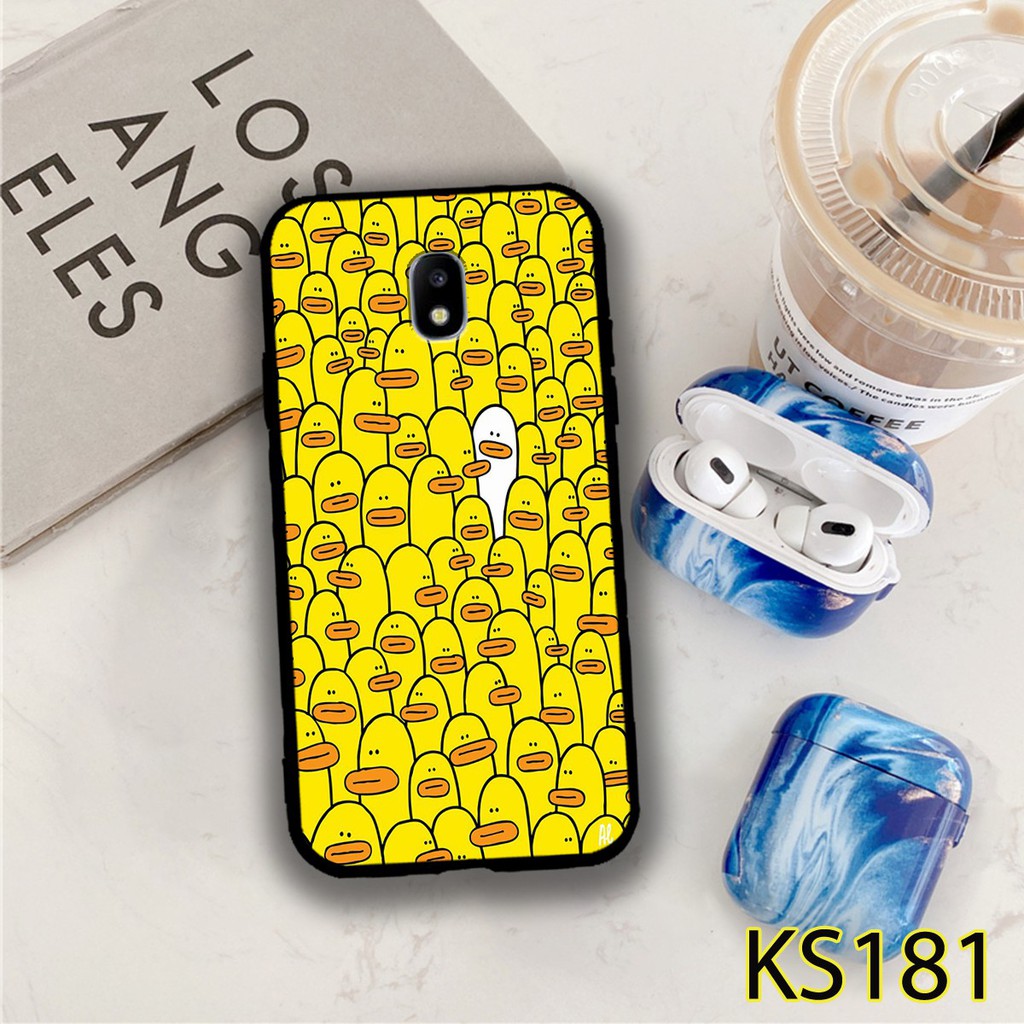 Ốp lưng Samsung J3-2016/J3 Pro in hình ICON chú vịt  2D đẹp, độc, lạ_KINGSTORE.HN_Ốp SS J310/J330