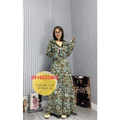Áo chống nắng dáng váy dài  umi lạnh 3D | BigBuy360 - bigbuy360.vn