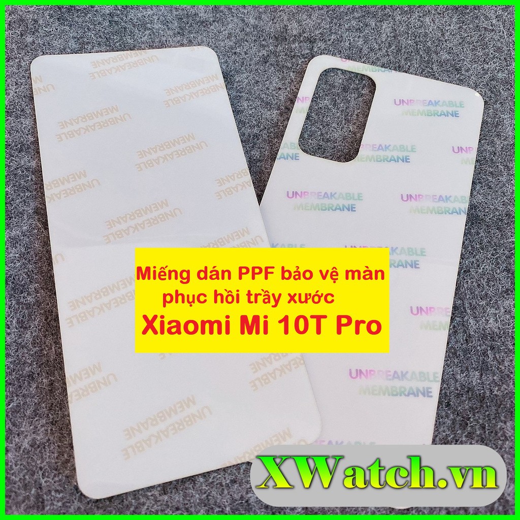 Miếng dán PPF phục hồi trầy xước Xiaomi Mi 10T Pro 5G / Xiaomi Mi 11 Poco F1 Redmi S2 Xiaomi Mi 10 Pro K20/K20 pro