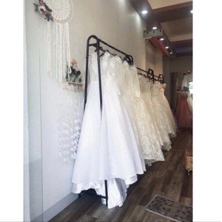 ( LOẠI DÀY / Ảnh thật ] KỆ TREO VÁY CƯỚI - SÀO TREO ÁO DÀI - KỆ TREO SHOP