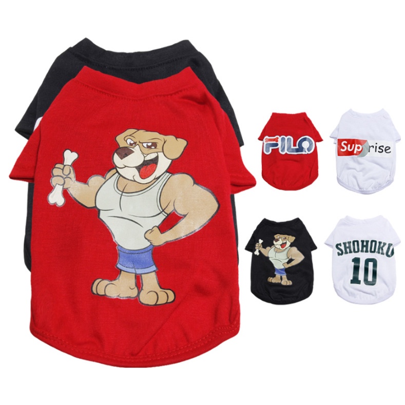 ÁO CHO CHÓ MÈO KIỂU DÁNG POLO (MẪU MỚI) -  LOVE PETS SHOP
