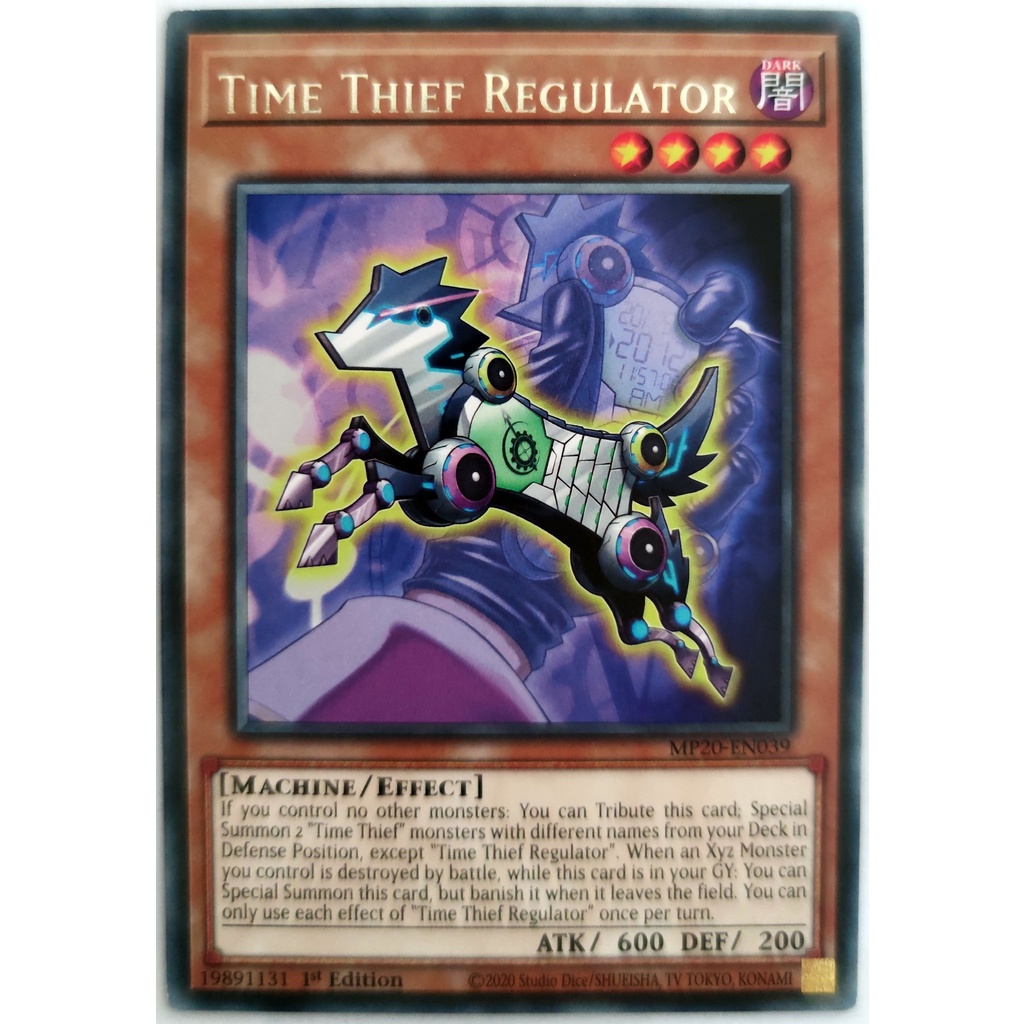[Thẻ Yugioh] Time Thief Regulator |EN| Rare
