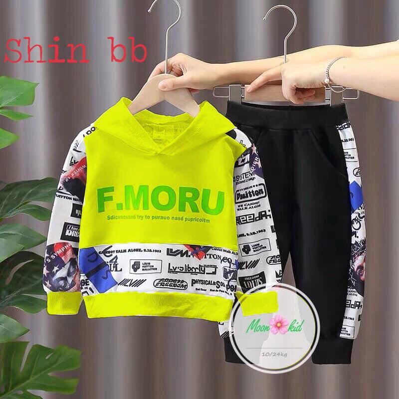 Bộ thu đông F.Moru cực sang chảnh cho bé trai hàng chính hãng ShinBB size 10-45kg