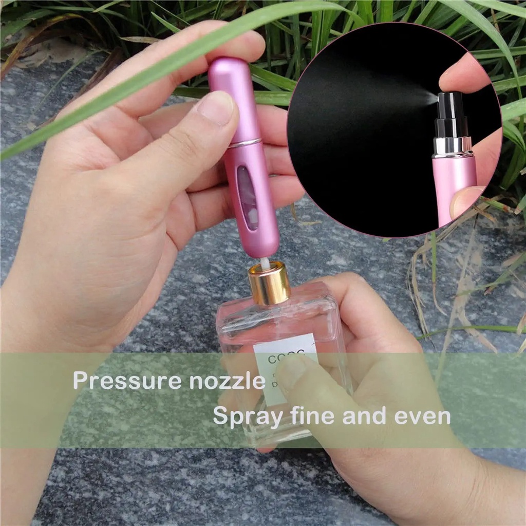 Chai Chiết Nước Hoa Mini 5ml Tiện Lợi Khi Đi Du Lịch