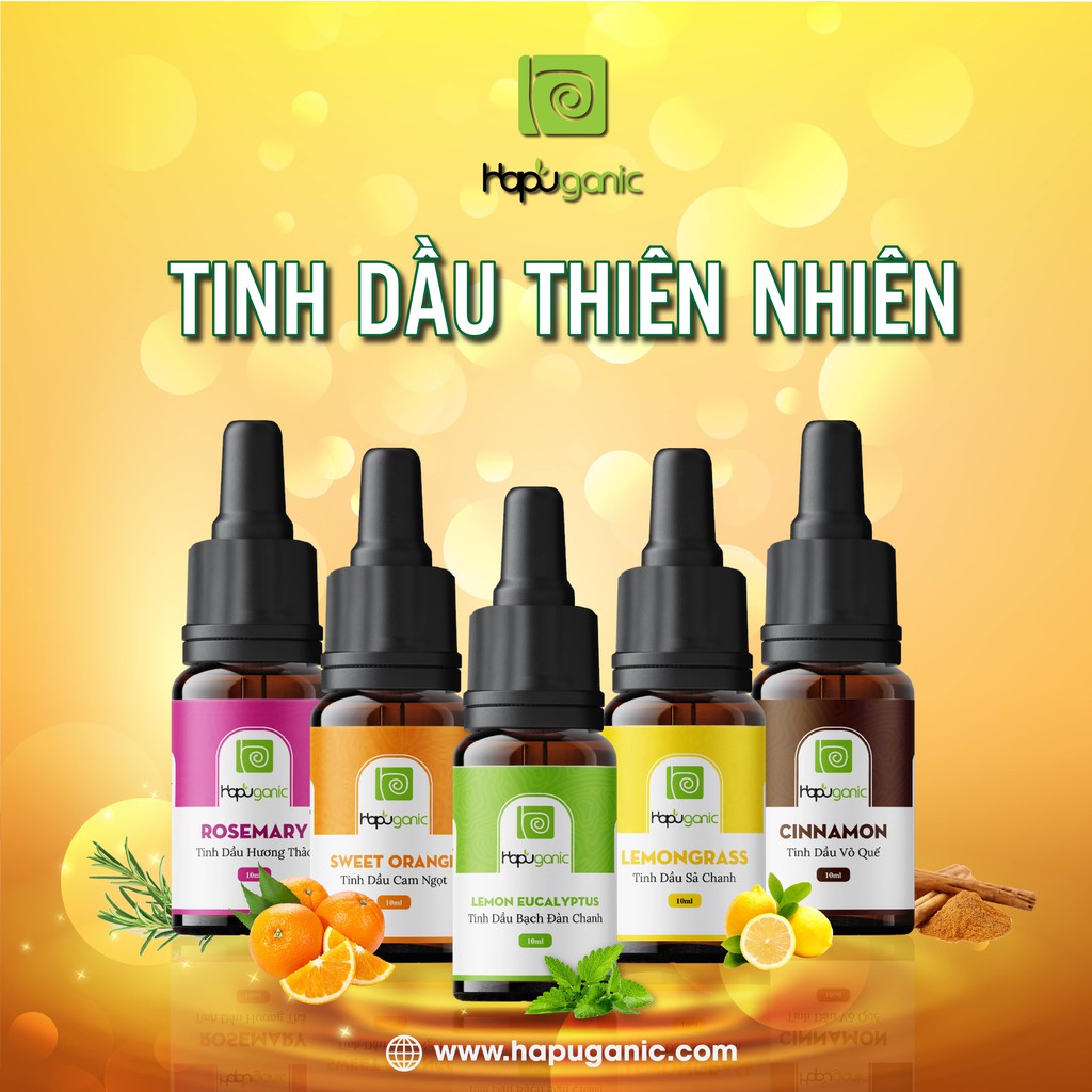 Tinh Dầu Cam Ngọt HaPuganic Sweet Orange 10ml