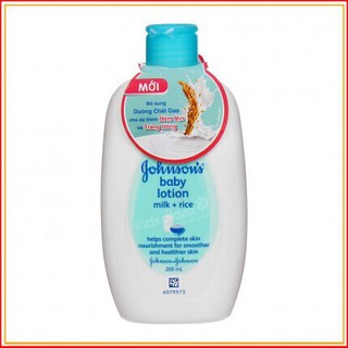 Kem dưỡng da Johnson's Baby chứa sữa 200ml