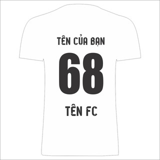 [Đây là Tiền in, chưa có áo] In áo bóng đá - in áo đá banh cộng nghệ in chuyển nhiệt và in lụa không bong tróc